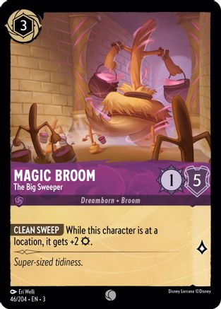 Magic Broom (The Big Sweeper) - 46/204 - Common