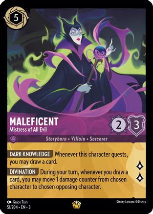 Maleficent (Mistress of All Evil) - 51/204 - Legendary