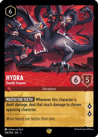 Hydra (Deadly Serpent) - 108/204 - Legendary (Foil)