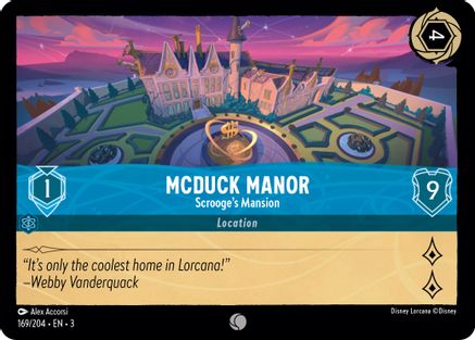 McDuck Manor (Scrooge's Mansion) - 169/204 - Common (Foil)