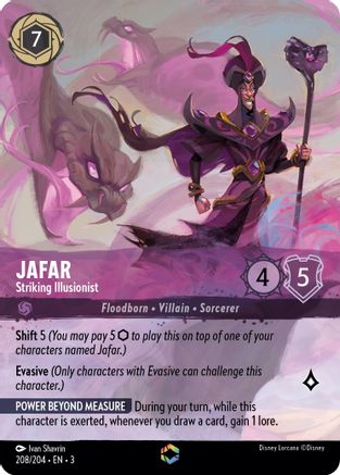 Jafar (Striking Illusionist) - 208/204 - Enchanted