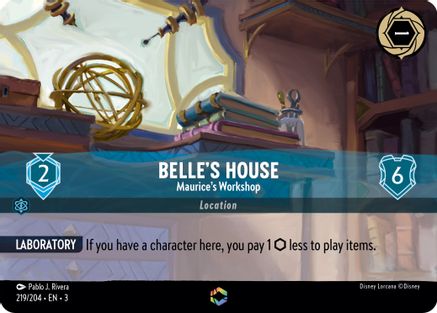 Belle's House (Maurice's Workshop) - 219/204 - Enchanted