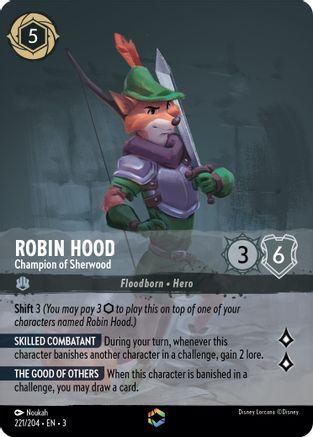 Robin Hood (Champion of Sherwood) - 221/204 - Enchanted