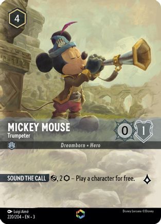 Mickey Mouse (Trumpeter) - 220/204 - Enchanted
