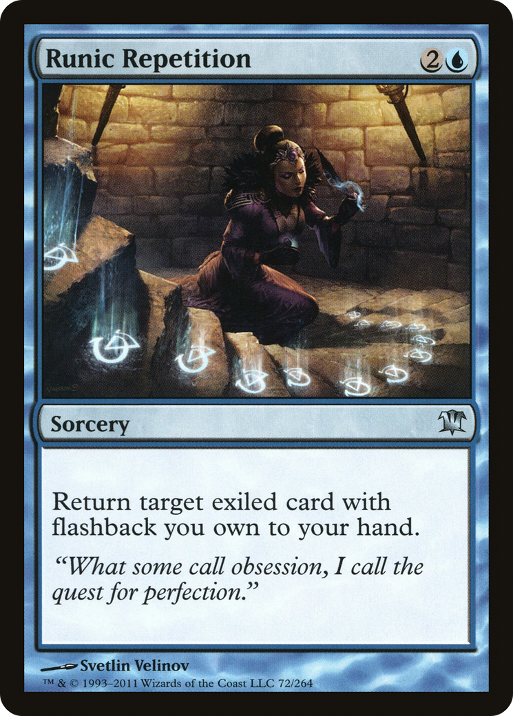 Runic Repetition (ISD-072) Foil