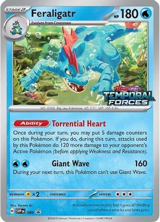 Feraligatr (Prerelease) 089 - Holofoil - Promo