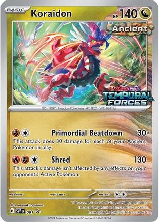 Koraidon (Prerelease) 091 - Holofoil - Promo