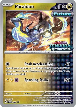 Miraidon (Prerelease) 092 - Holofoil - Promo