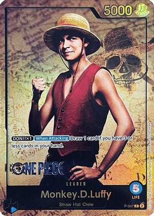 Monkey.D.Luffy (047) (Premium Card Collection -Live Action Edition-) - (P-047) - Promo