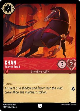 Khan (Beloved Steed) - 110/204 - Uncommon (Foil)