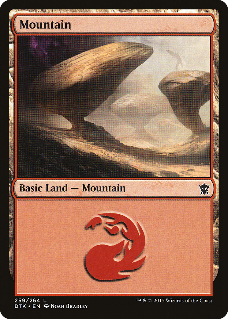 Mountain (DTK-259) Foil