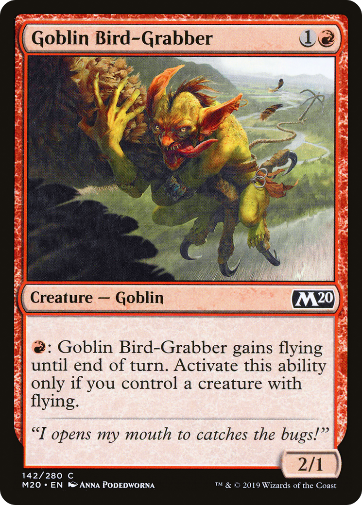 Goblin Bird-Grabber (M20-142) Foil