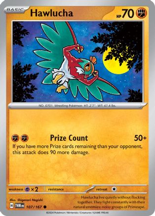 Hawlucha 107/167 SV06 Twilight Masquerade - Common