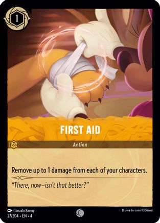 First Aid - 27/204 - Common (Foil)