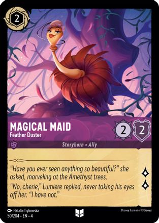 Magical Maid (Feather Duster) - 50/204 - Uncommon (Foil)