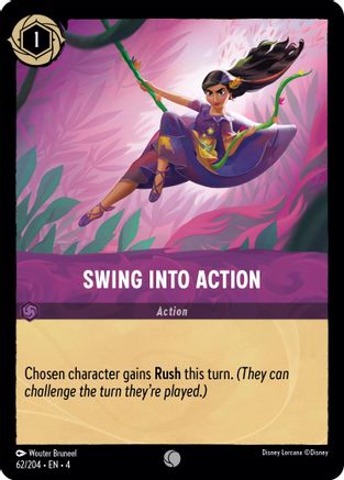 Swing into Action - 62/204 - Common (Foil)