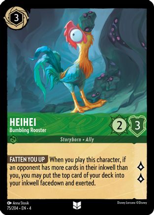 Heihei (Bumbling Rooster) - 75/204 - Uncommon