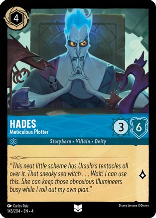 Hades (Meticulous Plotter) - 145/204 - Uncommon (Foil)