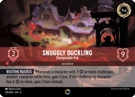 Snuggly Duckling (Disreputable Pub) - 216/204 - Enchanted