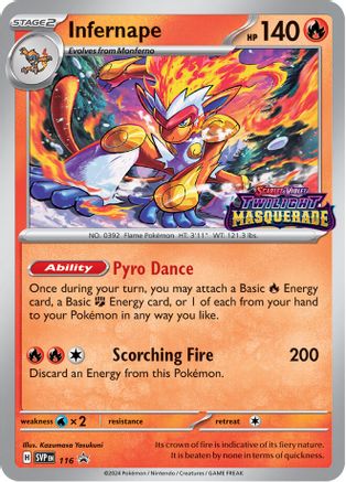 Infernape 116 - Holofoil - Promo