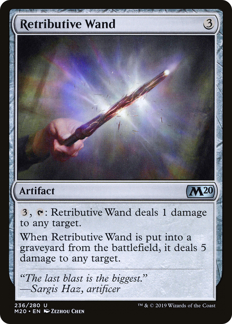 Retributive Wand (M20-236) Foil