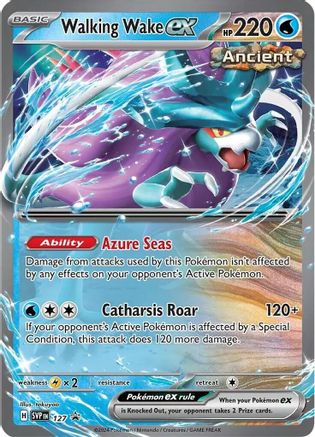 Walking Wake ex 127 - Holofoil - Promo