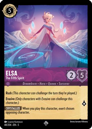 Elsa (The Fifth Spirit) - 48/204 - Super Rare (Foil)