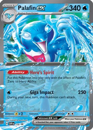 Palafin ex 126 - Holofoil - Promo