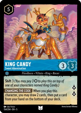 King Candy (Sweet Abomination) - 154/204 - Uncommon (Foil)