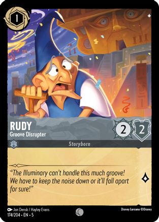 Rudy (Groove Disrupter) - 174/204 - Common