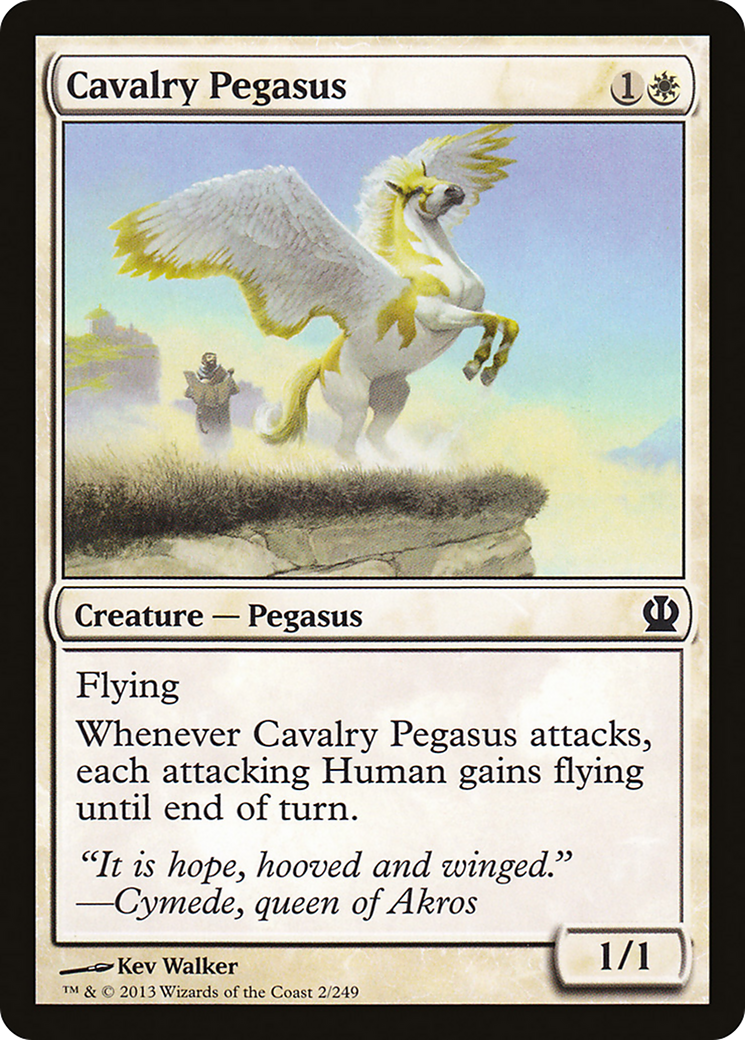 Cavalry Pegasus (THS-002) Foil