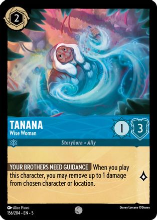 Tanana (Wise Woman) - 156/204 - Common (Foil)