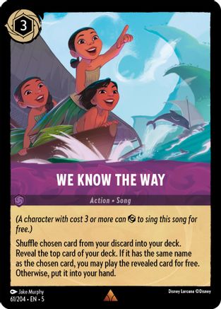 We Know the Way - 61/204 - Rare (Foil)