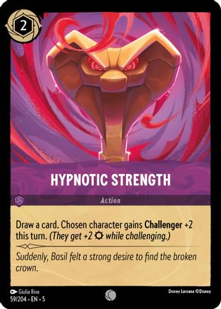 Hypnotic Strength - 59/204 - Common (Foil)