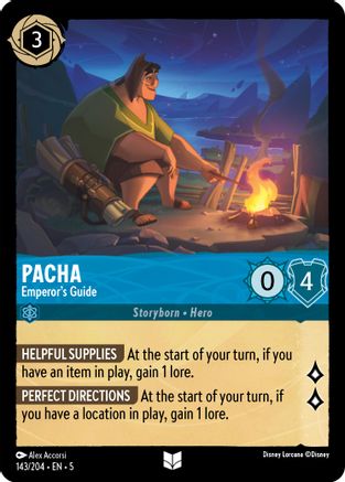 Pacha (Emperor's Guide) - 143/204 - Uncommon (Foil)
