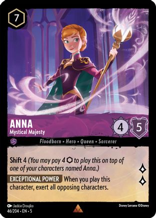 Anna (Mystical Majesty) - 46/204 - Rare (Foil)