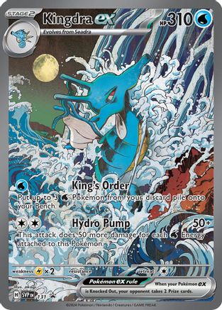 Kingdra ex 131 - Holofoil - Promo