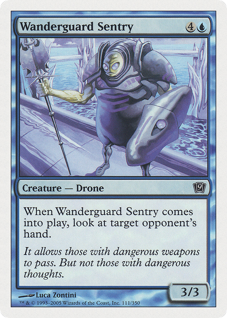 Wanderguard Sentry (9ED-111) Foil