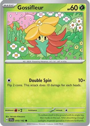 Gossifleur 010/142 SV07 Stellar Crown - Common