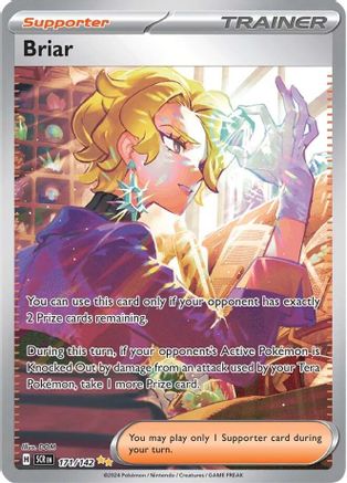 Briar 171/142  - Holofoil SV07 Stellar Crown - Special Illustration Rare