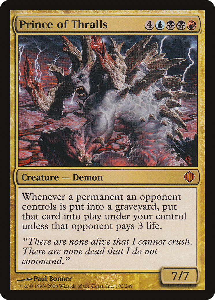 Prince of Thralls (ALA-182) Foil