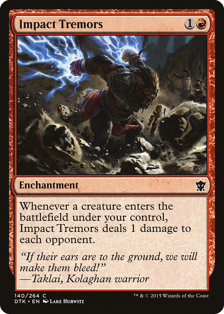 Impact Tremors (DTK-140) Foil