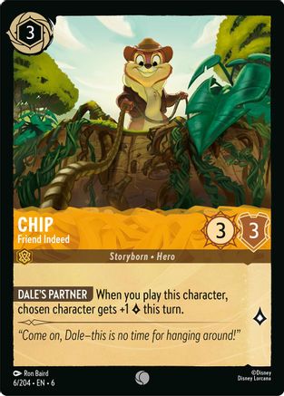 Chip (Friend Indeed) - 6/204 - Common (Foil)