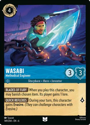 Wasabi (Methodical Engineer) - 149/204 - Uncommon