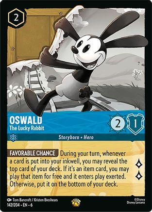 Oswald (The Lucky Rabbit) - 142/204 - Legendary