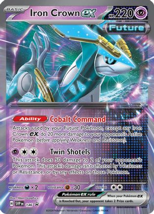 Iron Crown ex 146 - Holofoil - Promo