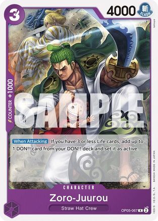 Zoro-Juurou - OP05-067 - Rare