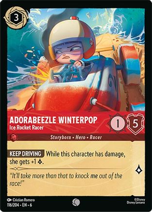 Adorabeezle Winterpop (Ice Rocket Racer) - 116/204 - Common (Foil)