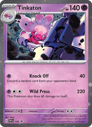 Tinkaton (Cosmo Holo) 140 - Holofoil - Promo