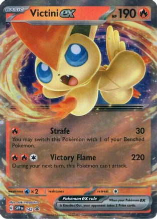 Victini ex 142 - Holofoil - Promo